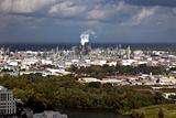 Industrial area of Baton Rouge