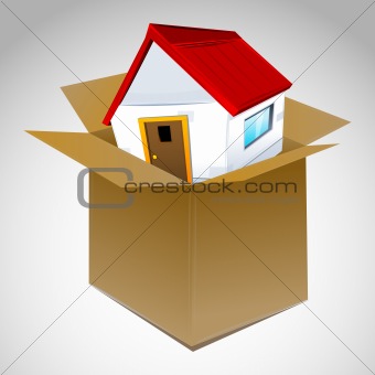 house in box