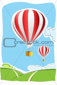 parachute on air
