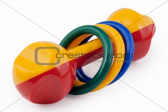 Colored rattle