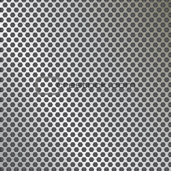 Metal grid texture vector