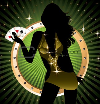 Poker lady