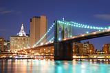  Brooklyn Bridge in New York City Manhattan