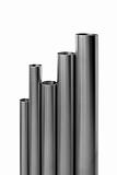 steel pipes vertical