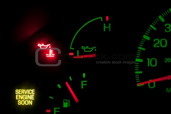 Service Engine oil pressure 