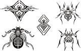 Symmetrical Spider Designs