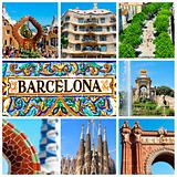barcelona collage