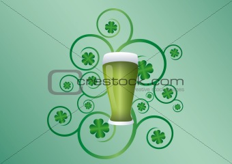 St Patrick's day pint