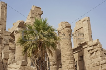 Ruins at Karnak Temple in Luxor