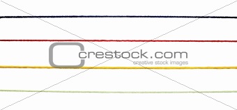 wool knitting string cord colorful background