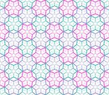 Seamless color pattern on white.