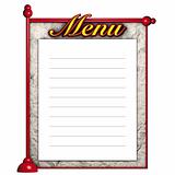 red board menu