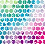 abstract geometric mosaic background. Vector Illustration