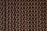 Rusted chains background