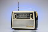 Old-fashioned radio receiver
