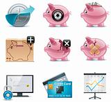 Vector banking icons. Part 1
