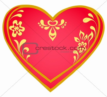Valentine heart, pictogram