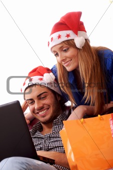 Christmas on-line shopping