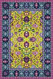 Persian detailed vector carpet