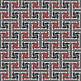 Seamless decorative labyrinthine pattern.