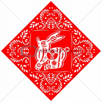 Image 3337014: Chinese New Year rabbit from Crestock Stock Photos