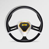 Steering wheel - vector illustration