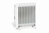 Oil radiator isolated on the white background