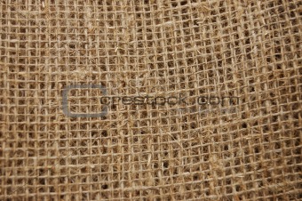Ecological material:  sackcloth