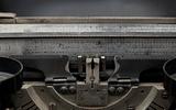 Carriage of vintage printing press