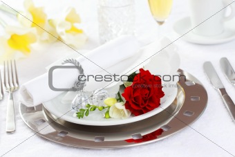 Fine place setting