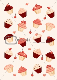 cupcake background 