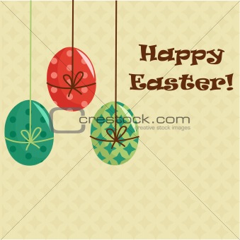 Easter greeting card 