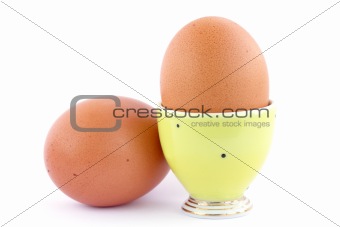  eggs in stand 