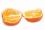 halves of mandarin