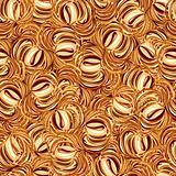 Cappuccino seamless pattern.