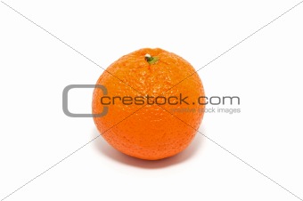 Large ripe tangerine
