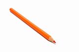 Orange sharp pencil