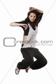 girl hip hop dancer 