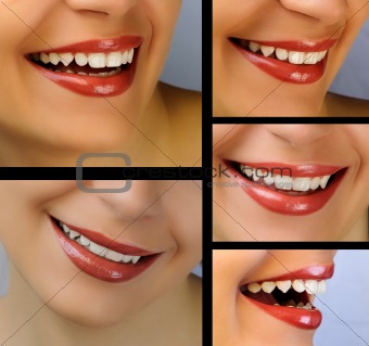 Smile collage