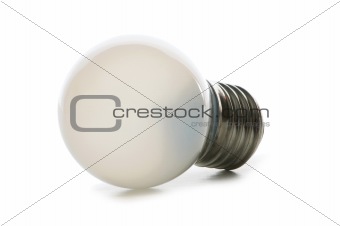 Light bulb isolated on the white background