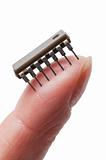 Microcircuit on a finger