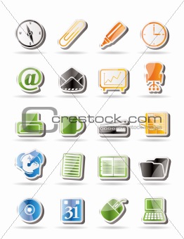 Simple Office tools icons