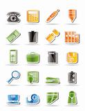 Simple Office tools Icons