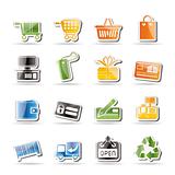 Simple Online Shop icons