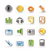 Simple Music and sound Icons