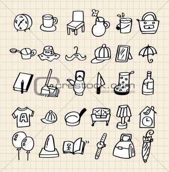 hand draw home icon
