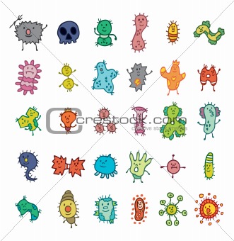 cute virus element