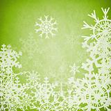 abstract snowflake background