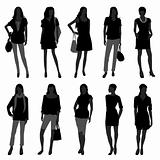 Woman Female Girl Fashion Shopping Model