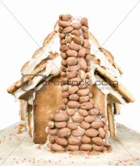 House made from flour and sugar